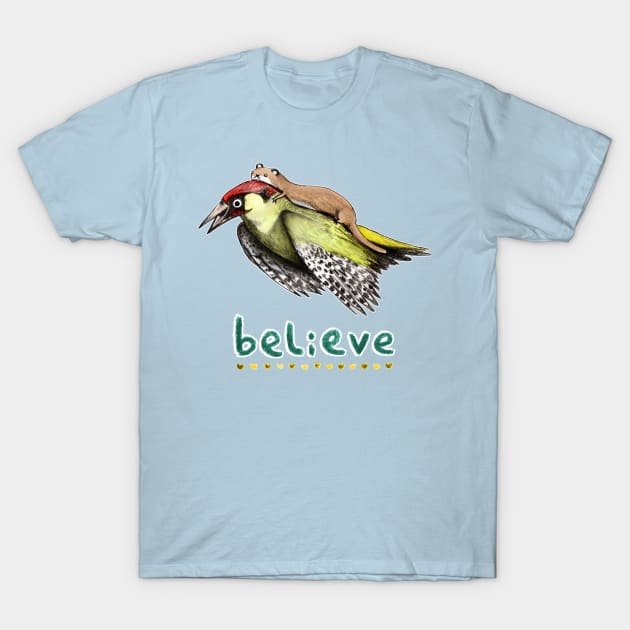 Believe T-Shirt by Sophie Corrigan